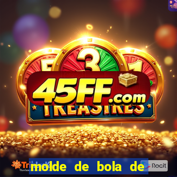 molde de bola de futebol para imprimir